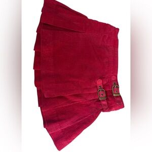 Vintage  Ralph Lauren Red Plaid Skirt